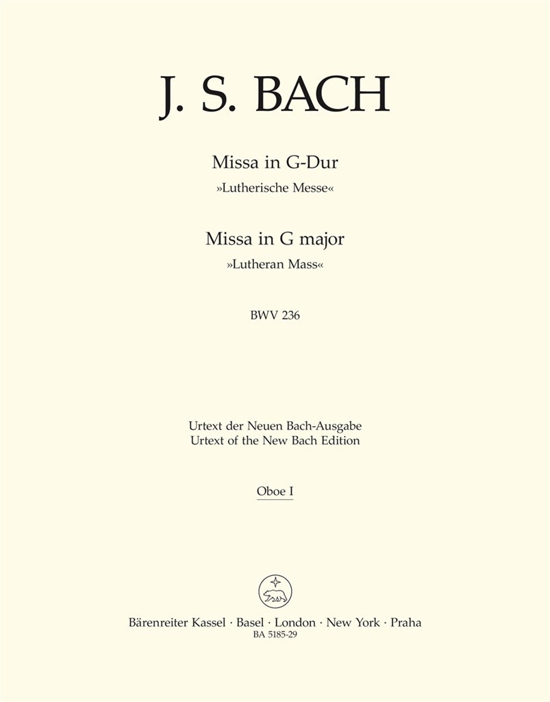 Missa in G (ob1)