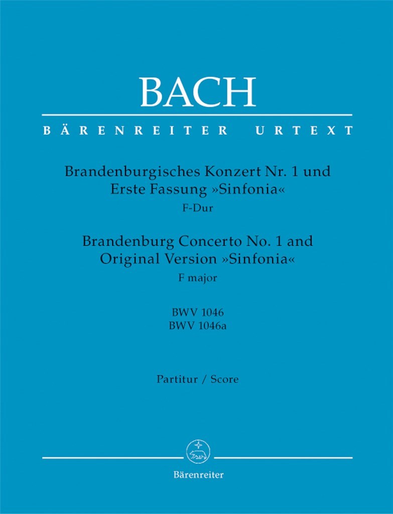 Brandenburg Concerto No. 1 & Org. Version Sinfonia
