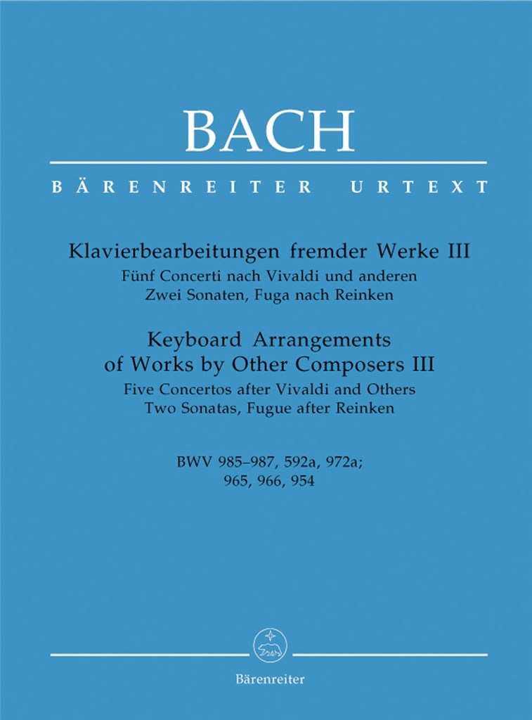 Keyboard Arrangements Bk 3