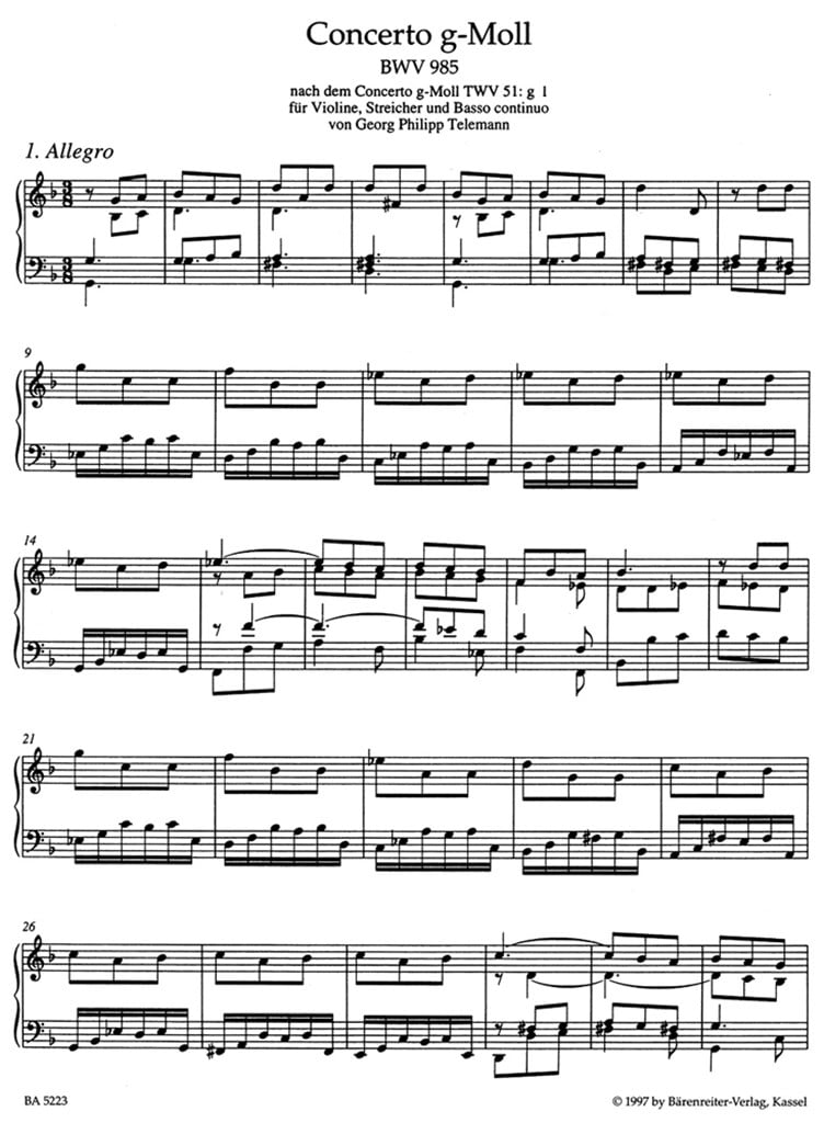 Keyboard Arrangements Bk 3