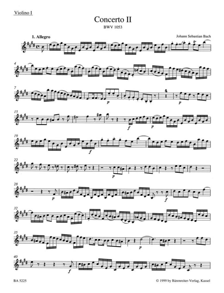 Concerto in E Major no. 2
