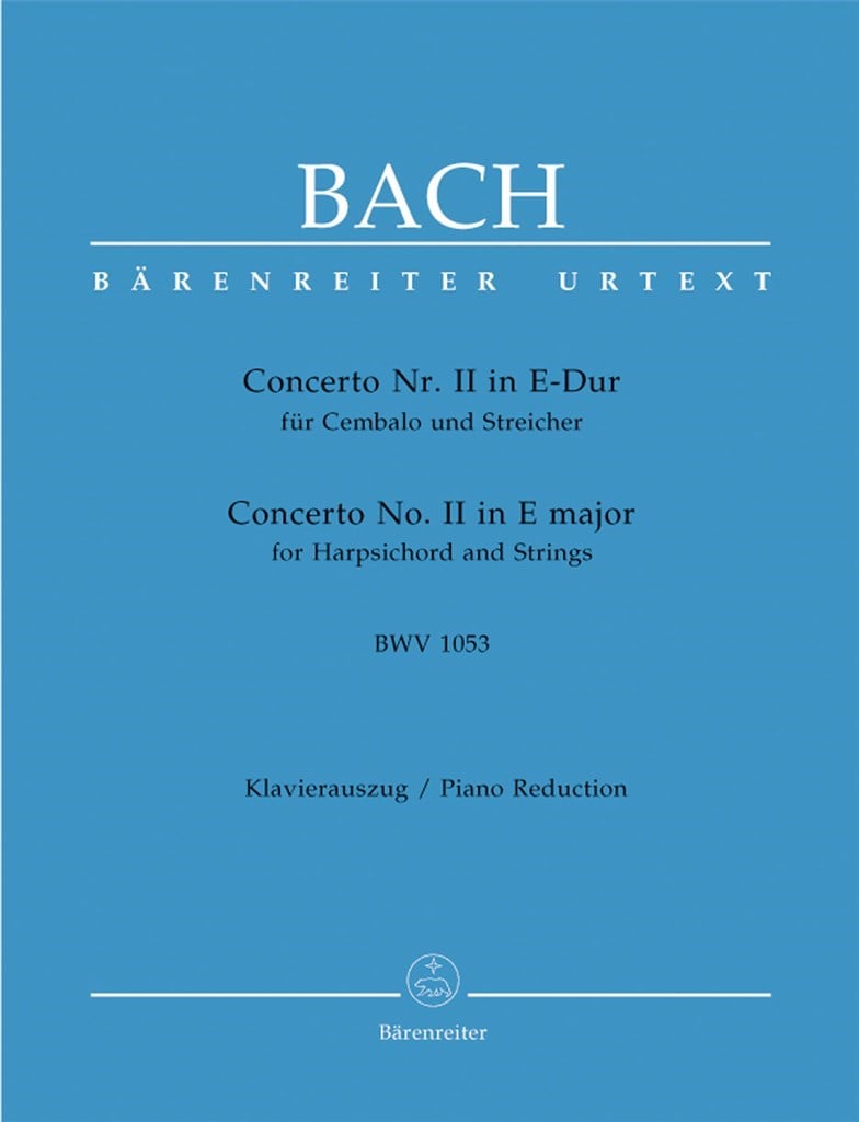 Concert 02 E BWV1053