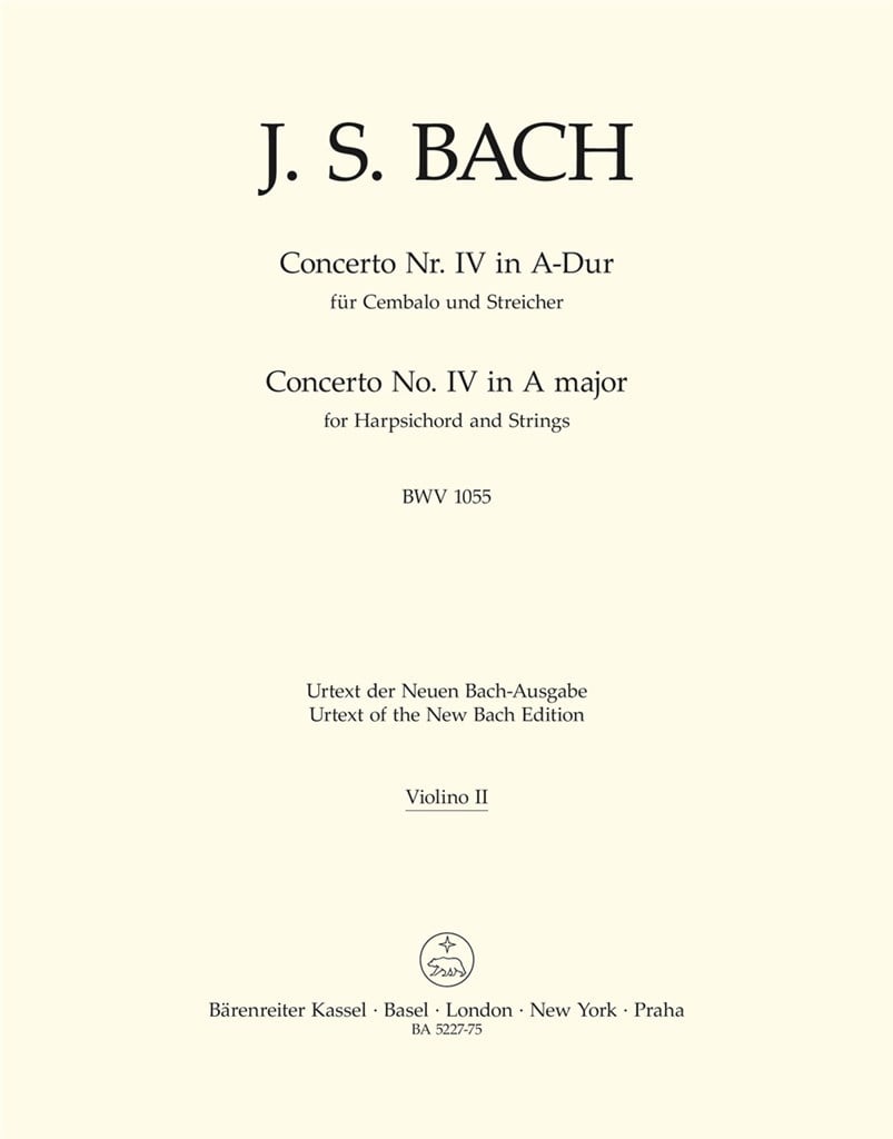 Concerto in A Major no. 4
