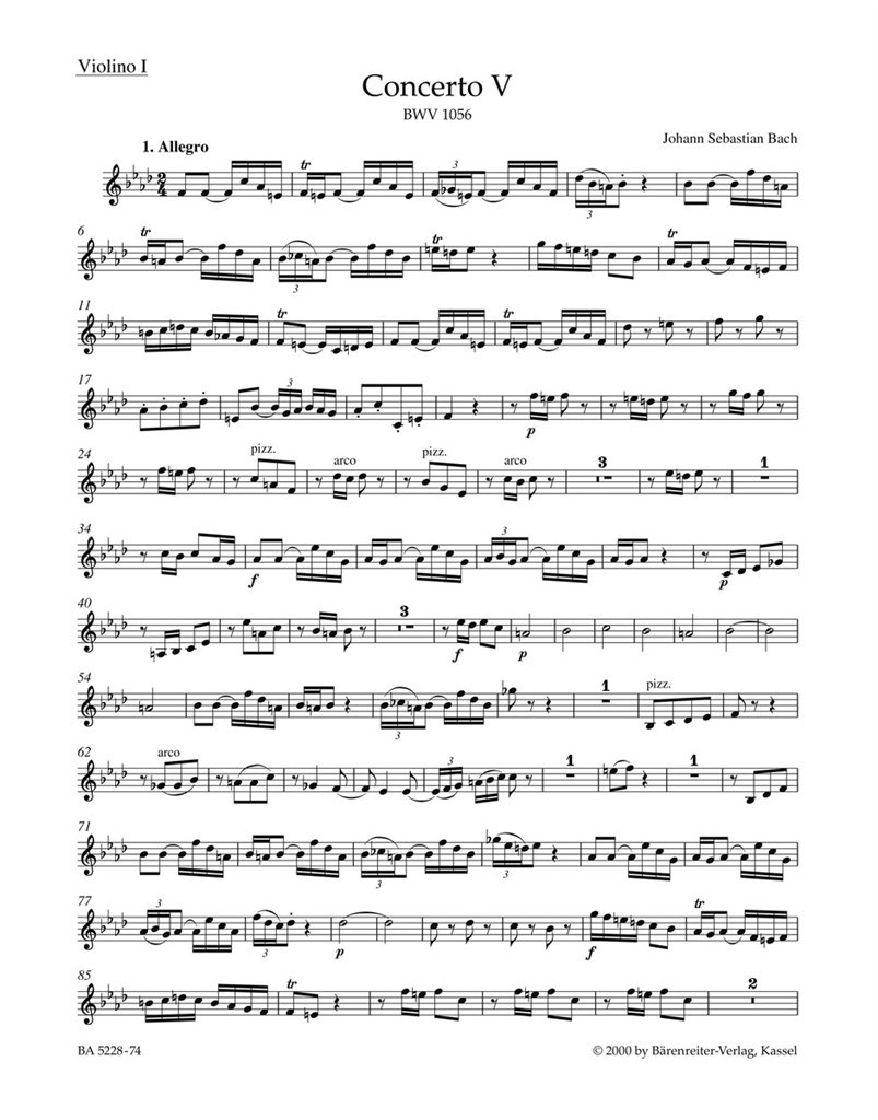 Concerto in F minor no. 5
