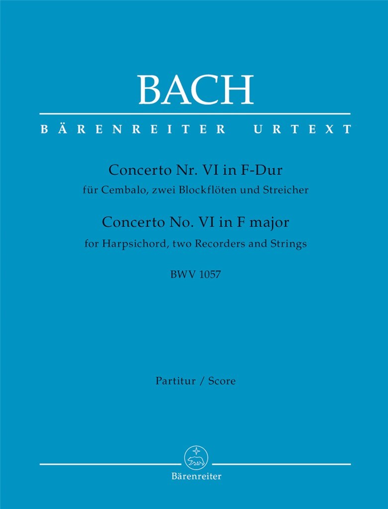 Concerto for Harpsichord,2 Recorders and Strings
