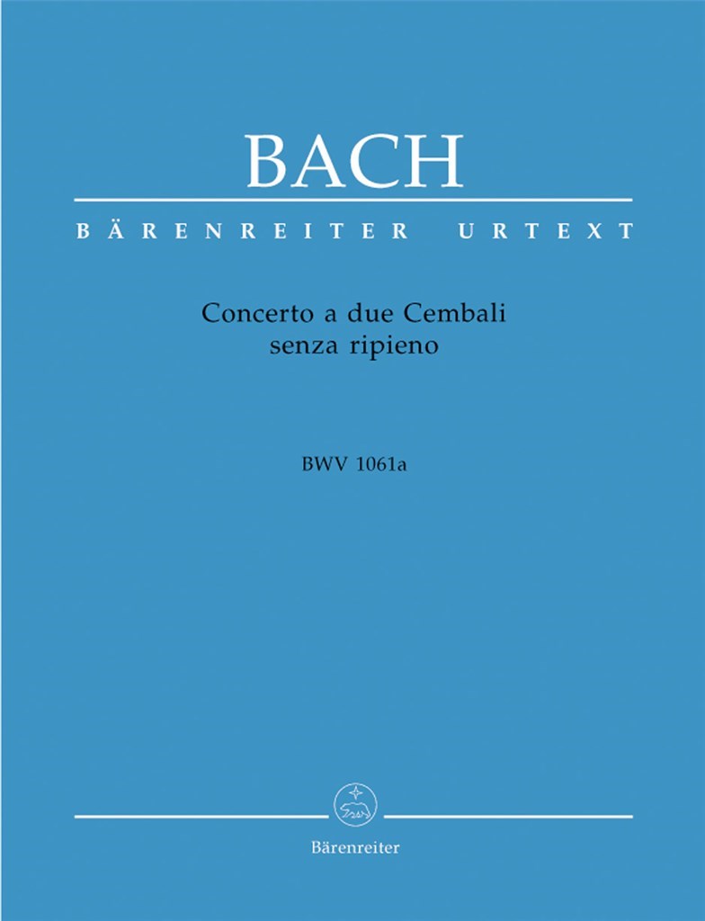 Bach Concert C BWV1061A 2Cembalo