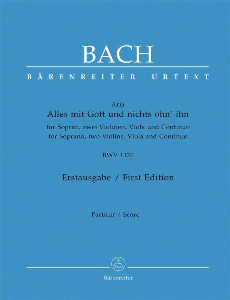 Aria Alles Mit Gott & Nichts Ohn