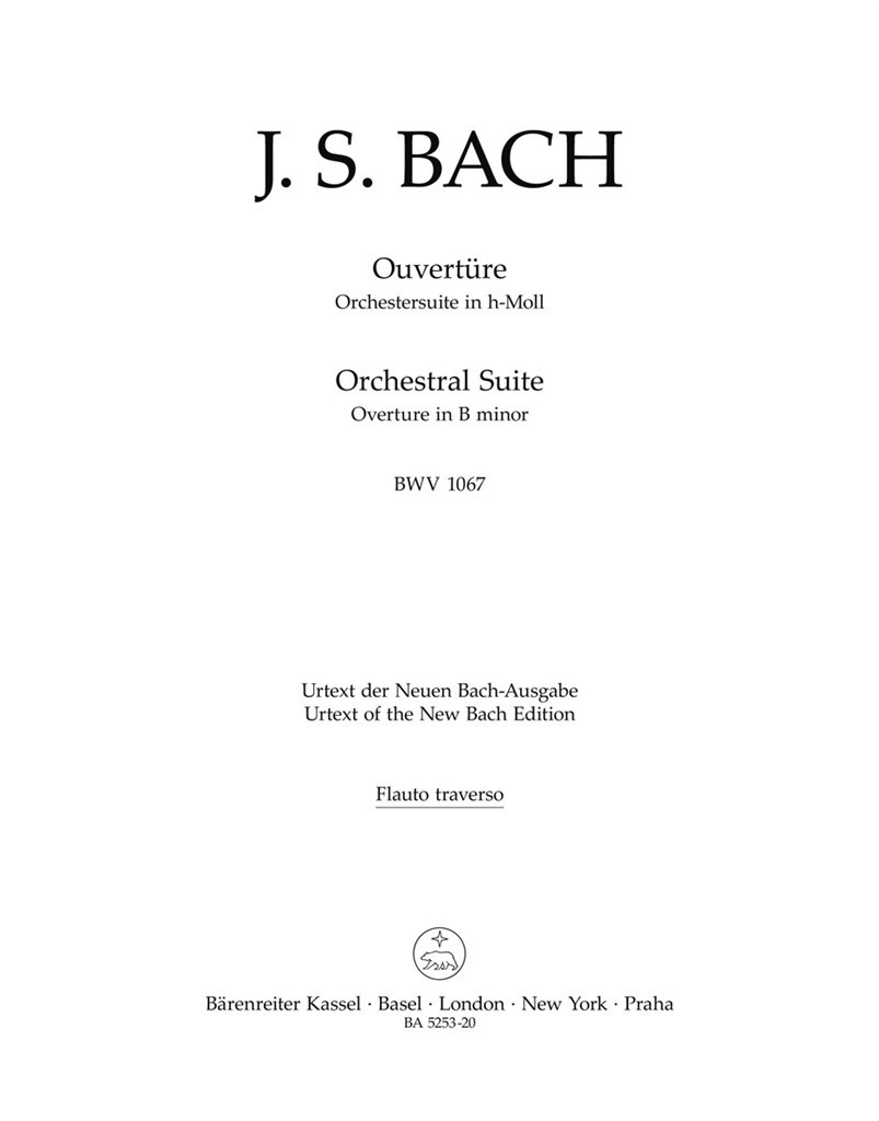 Orchestral Suite (Overture) B minor BWV 1067