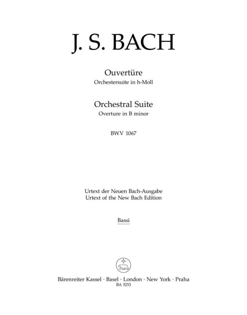 Orchestral Suite (Overture) B minor BWV 1067