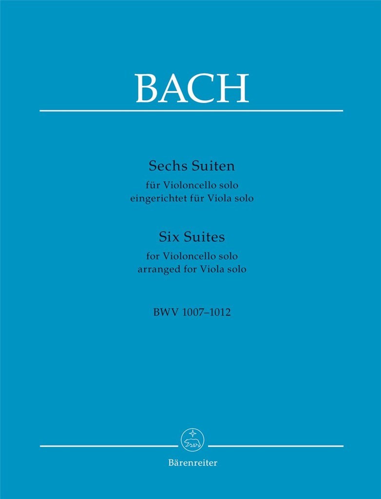 Six Suites For Violoncello Solo