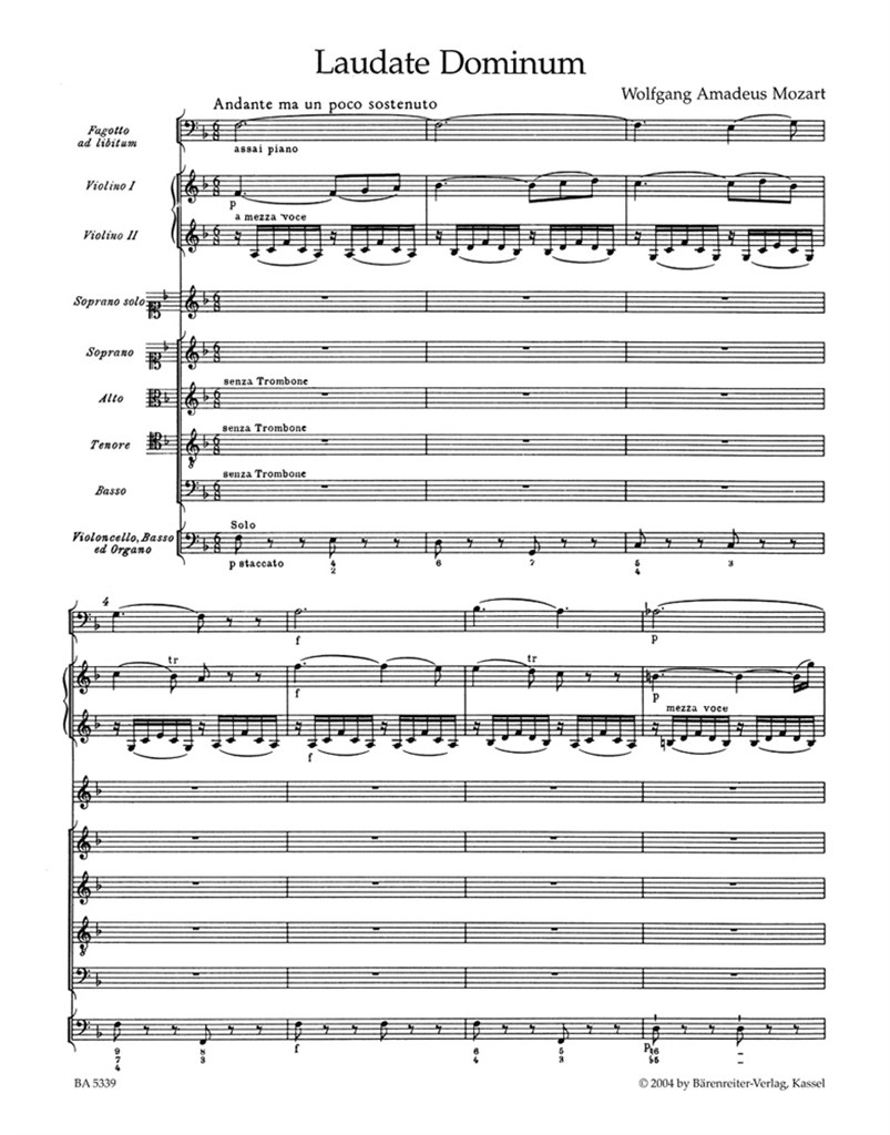 Laudate Dominum (PA)