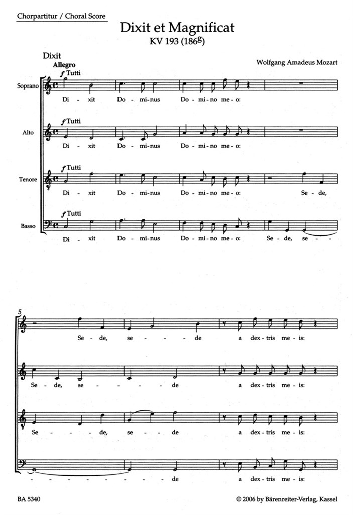 Dixit et Magnificat