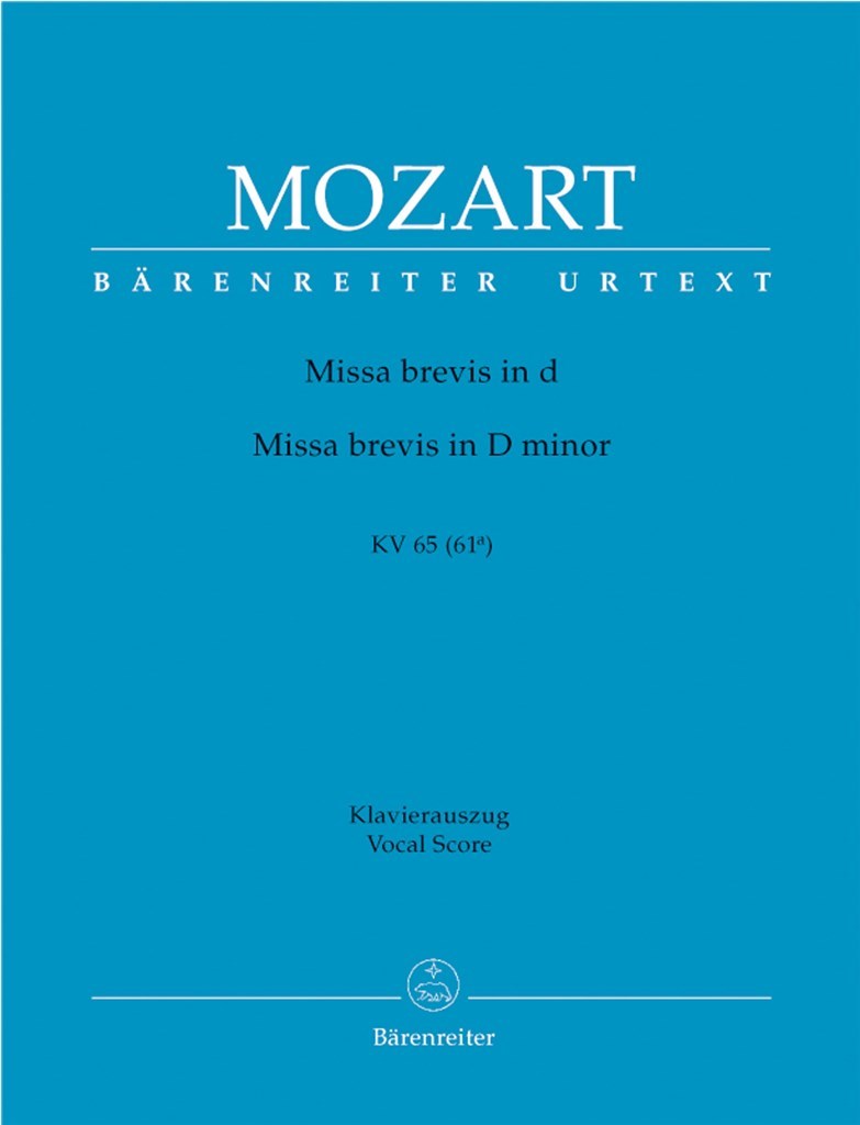 Missa Brevis D KV65