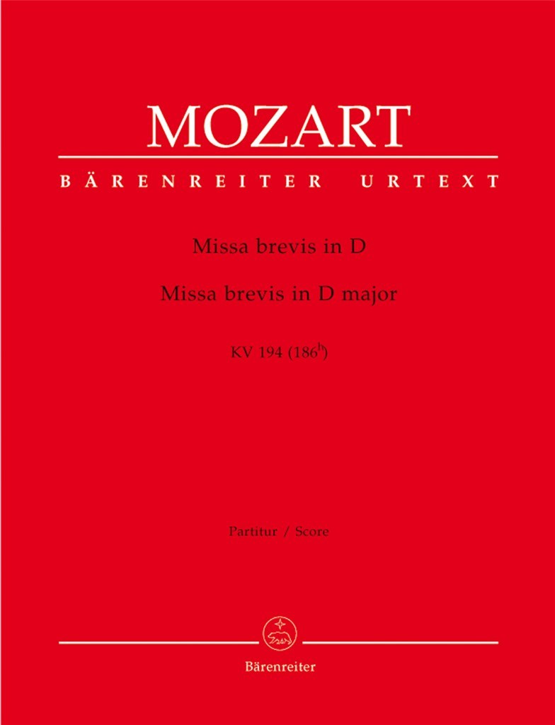 Missa brevis D major KV 194 (186h)