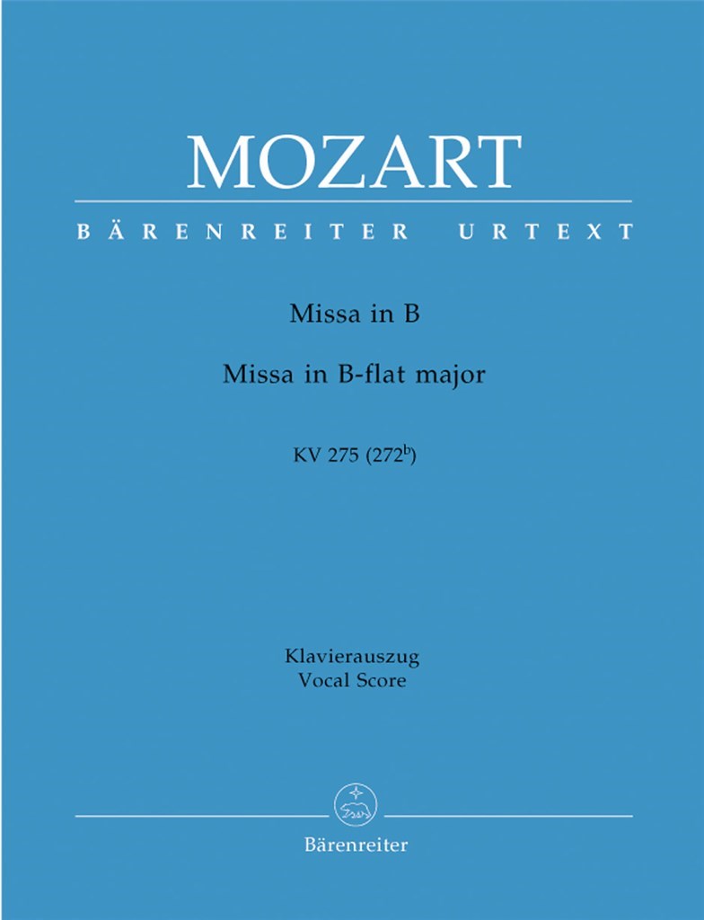 Missa Brevis In Si Kv 275 (272 B)