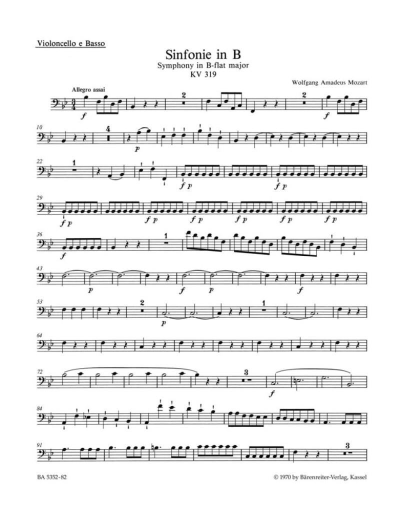 Symphony in Bb Major No. 33