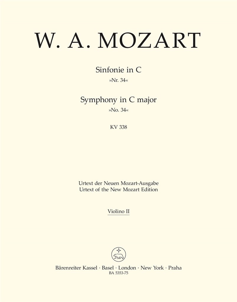 Symphony in C Major No. 34