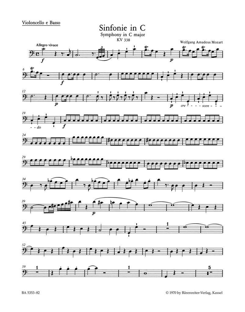 Symphony in C Major No. 34