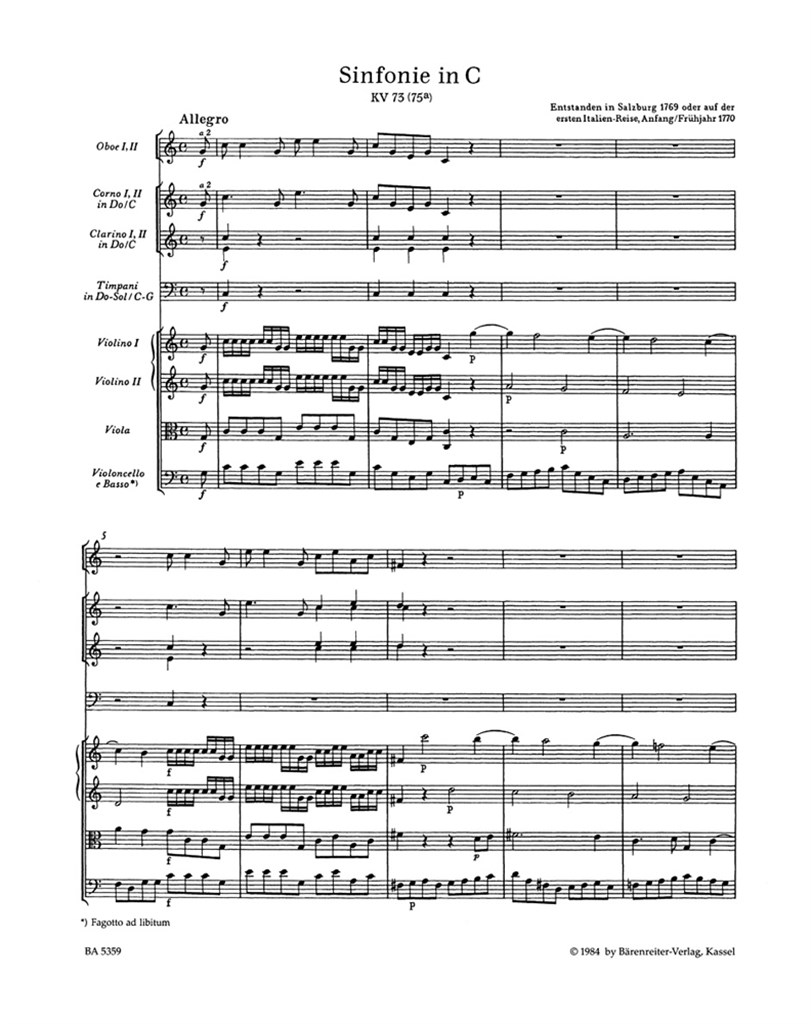 Symphony in C Major No. 9
