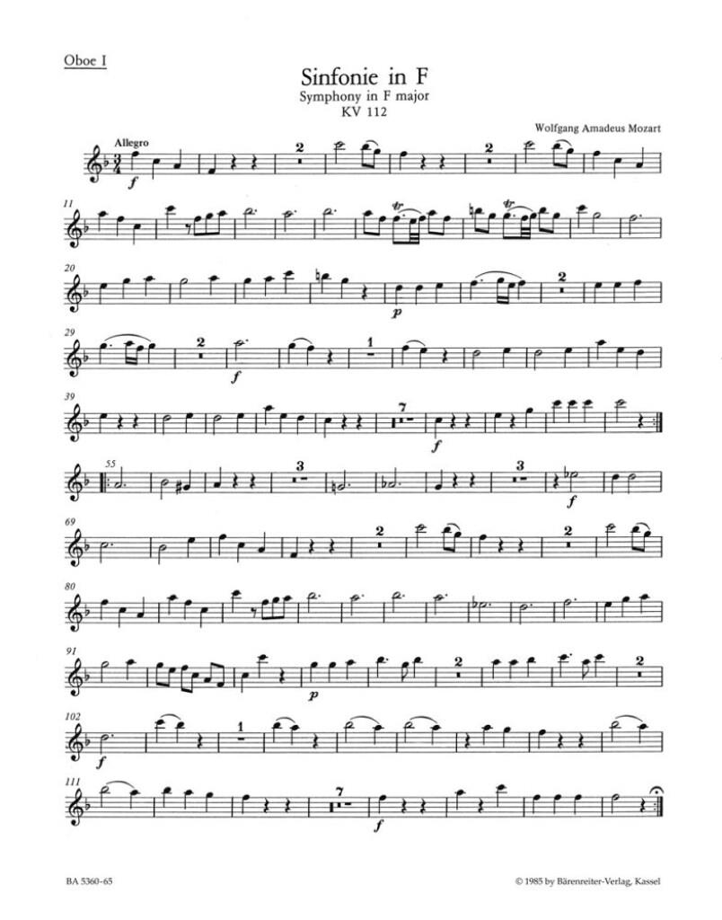 Symphony in F Major No. 13