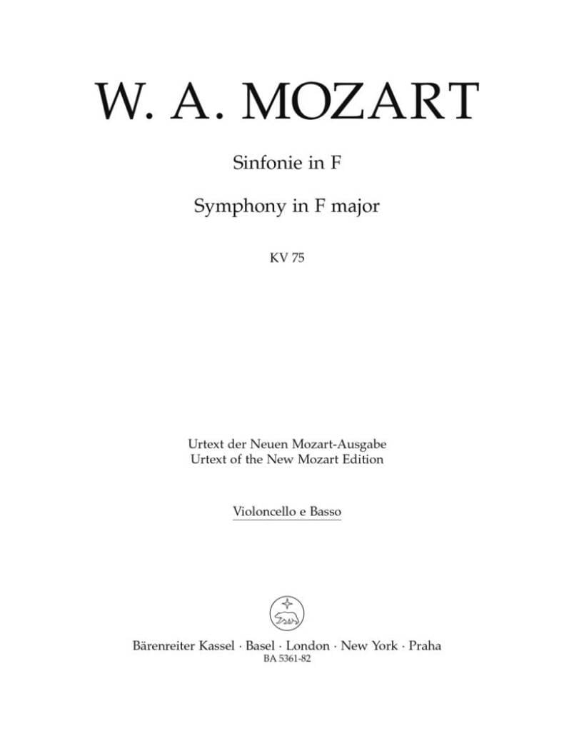Symphony in F Major No. 42