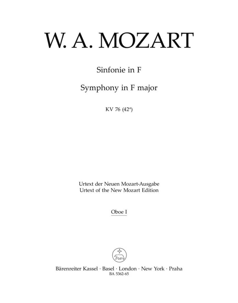 Symphony in F Major No. 43