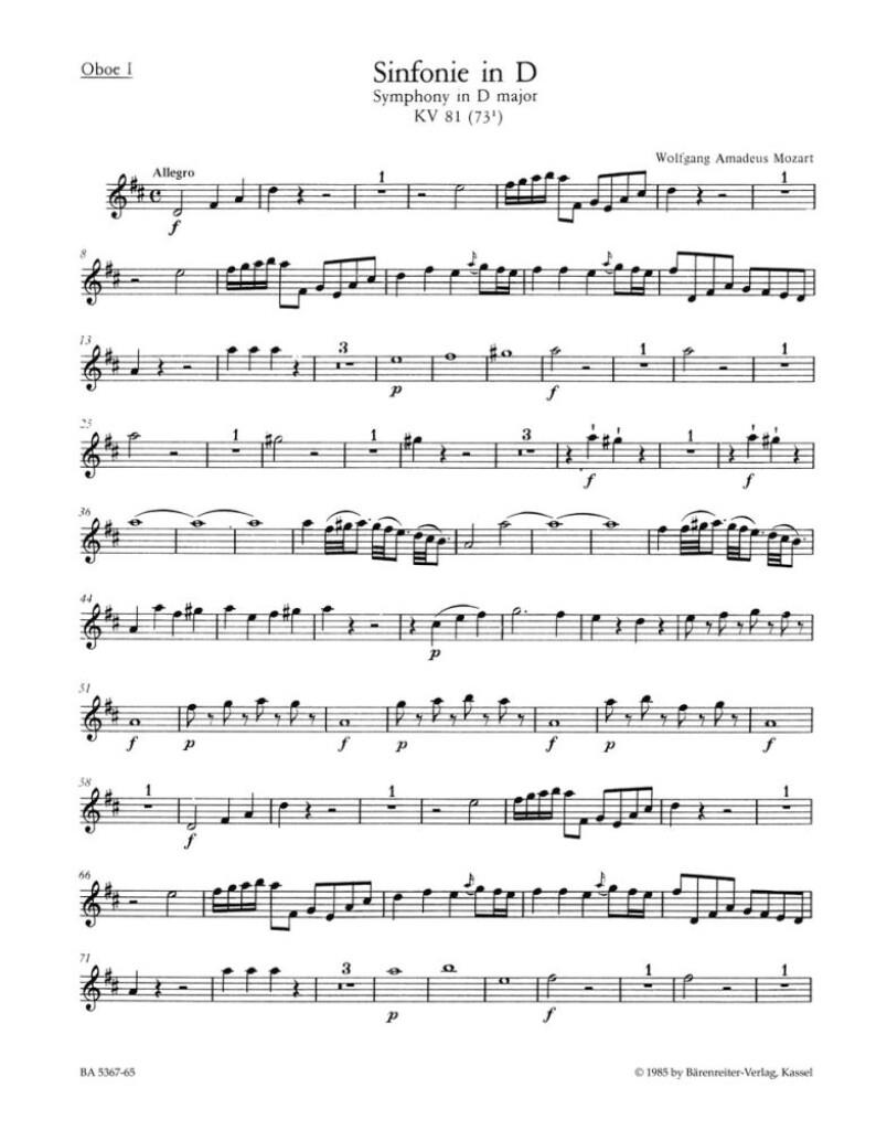 Symphony in D Major No. 44