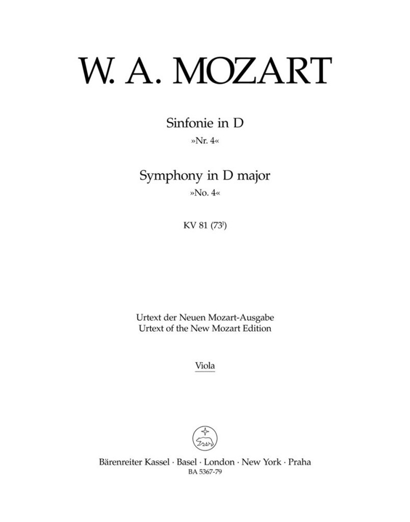 Symphony D Major No. 4