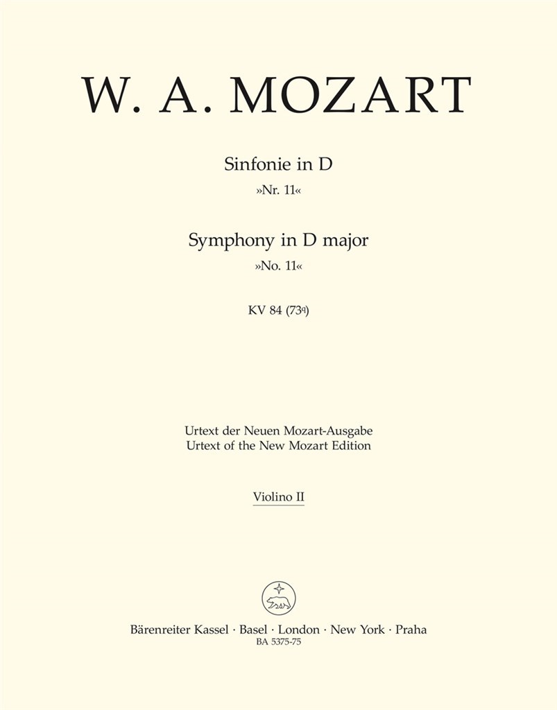 Symphony in D Major No. 11