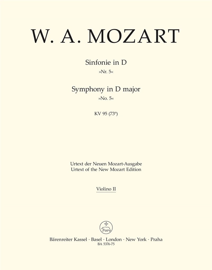 Symphony in D major (K.95)