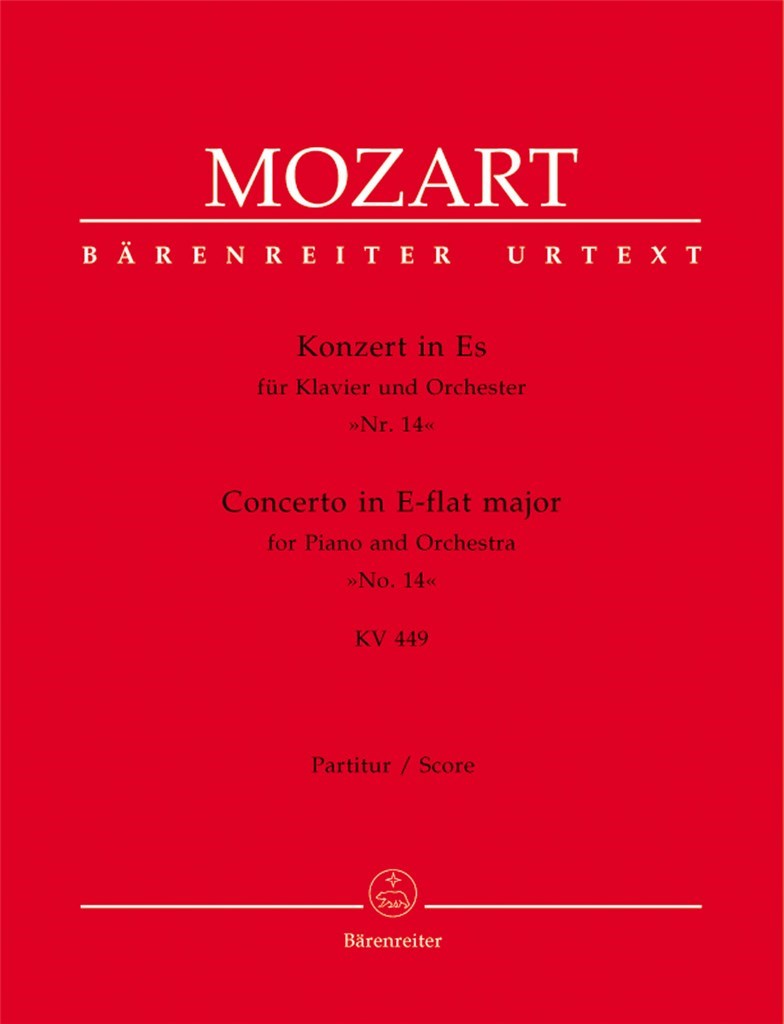 Concerto for Piano and Orchestra No. 14 in Eb major K. 449