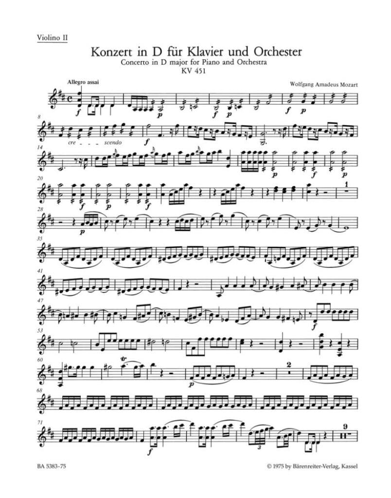 Concerto in D Major No. 16