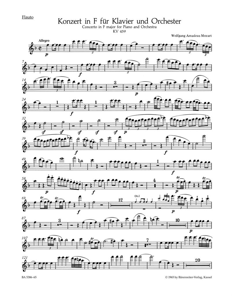 Concerto No. 19 in F major