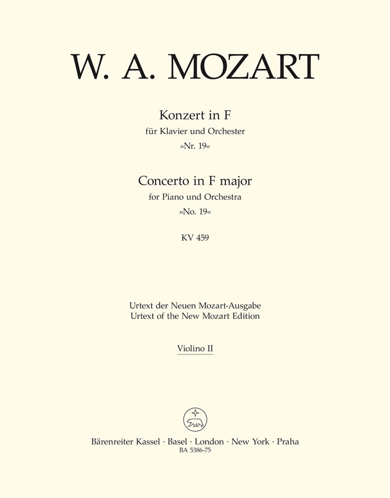 Concerto in F Major No. 19