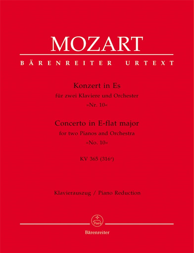 Piano Concerto No. 10 E flat major KV 365 (316a)