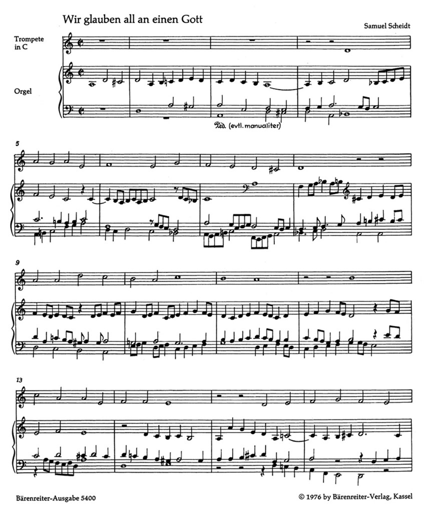Neun Chorale alter Meister