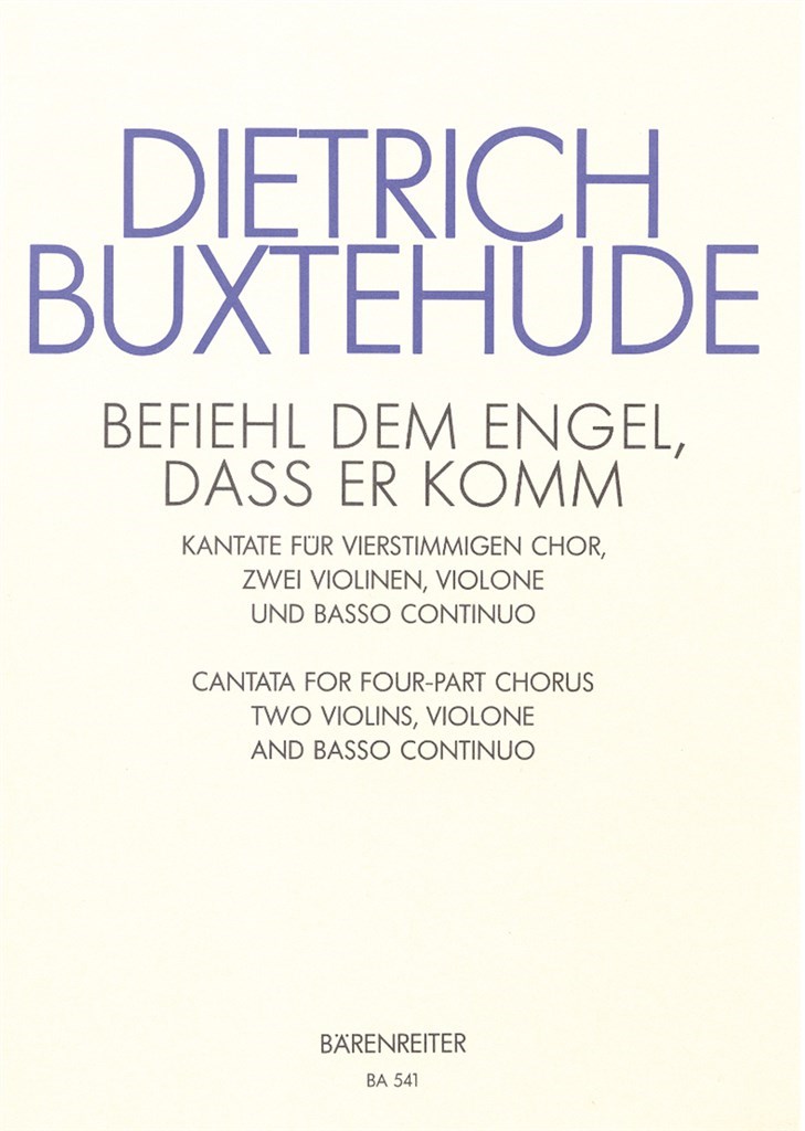Command the Angels - BuxWV 10