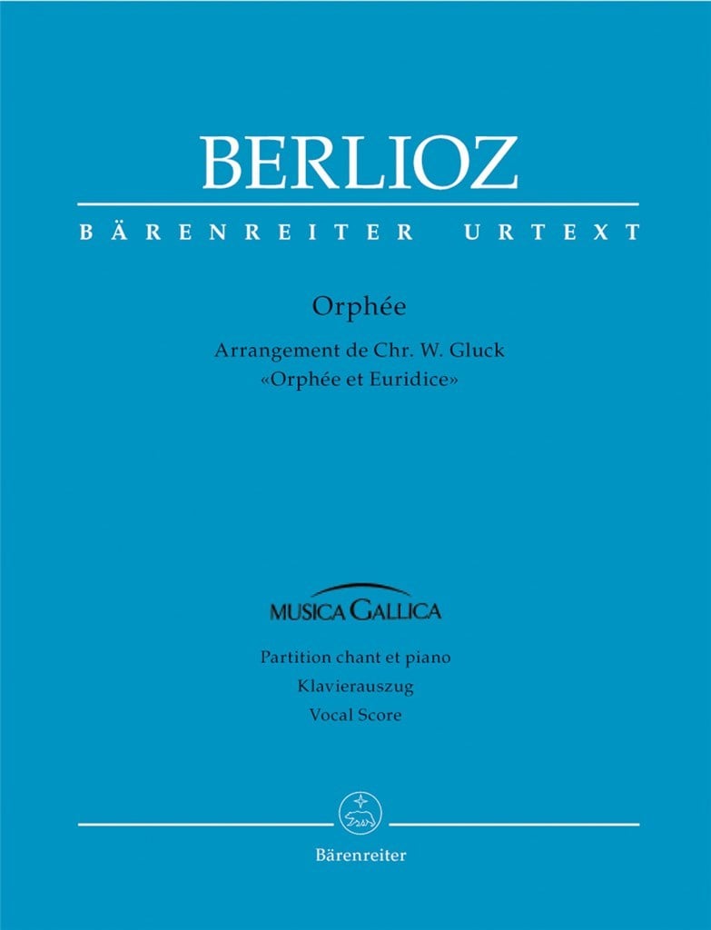 Orphee arrangement of Gluck's Orfeo and Euridice