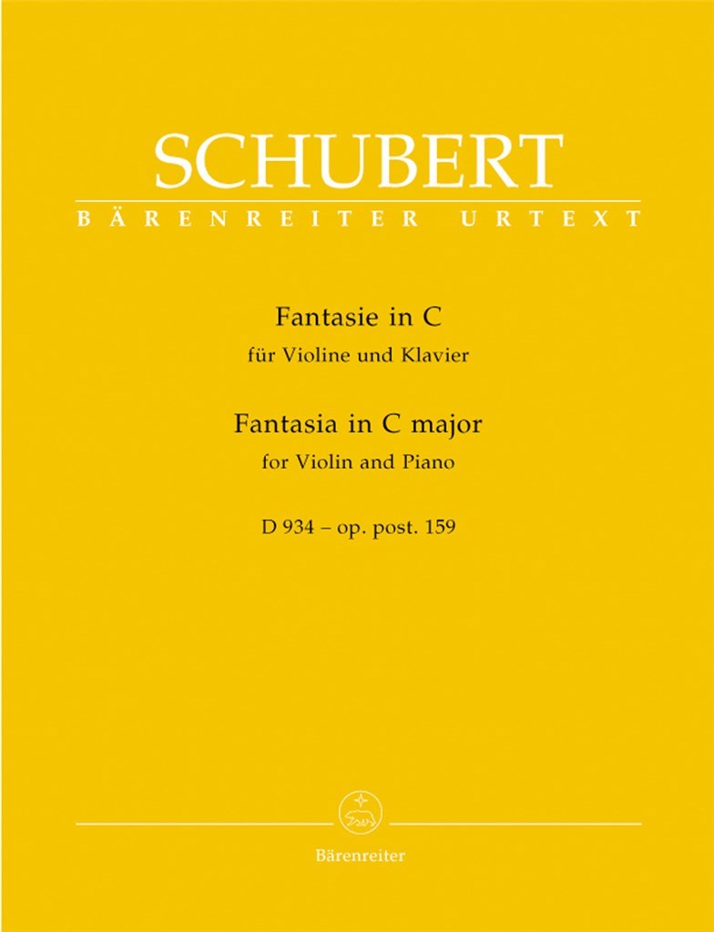 Fantasia C Maj Vln & Pno