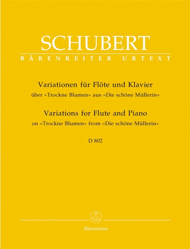 Variations Trockne Blumen Fl & Pno
