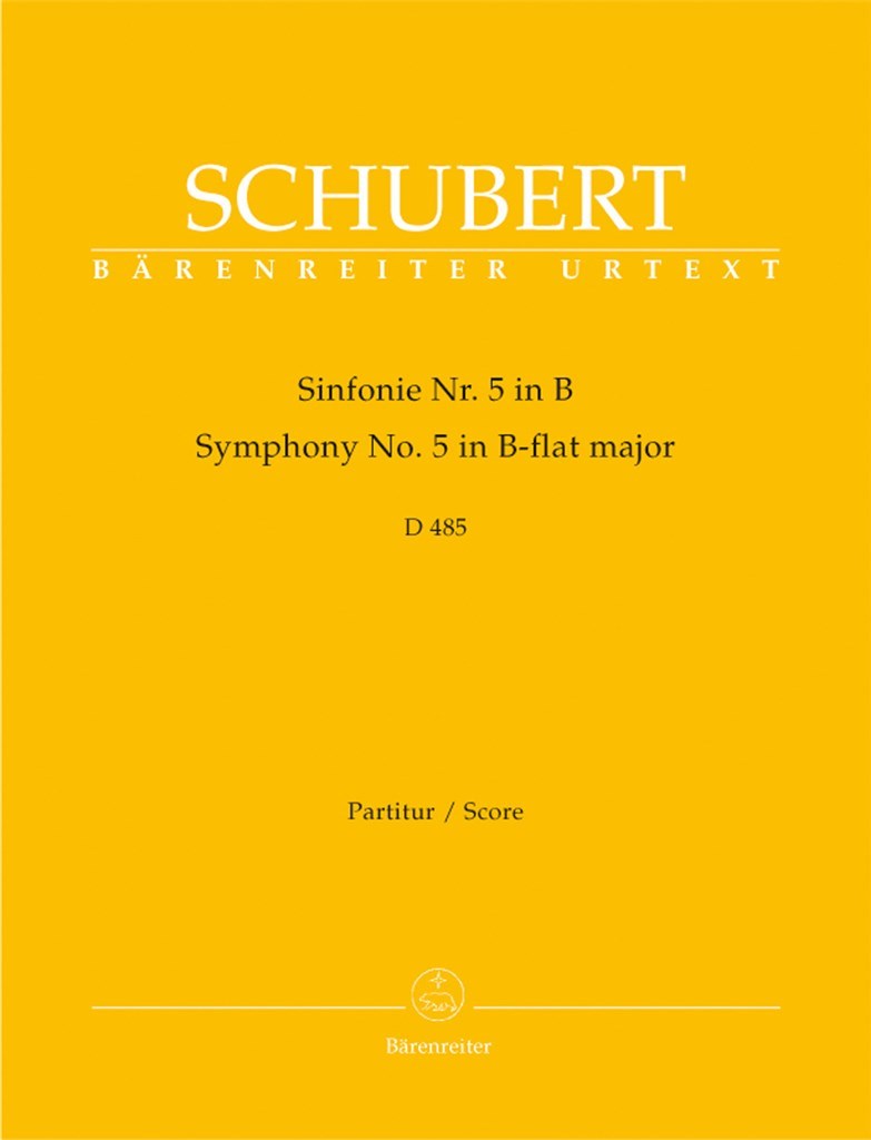 Symphony No. 5 B flat major D 485