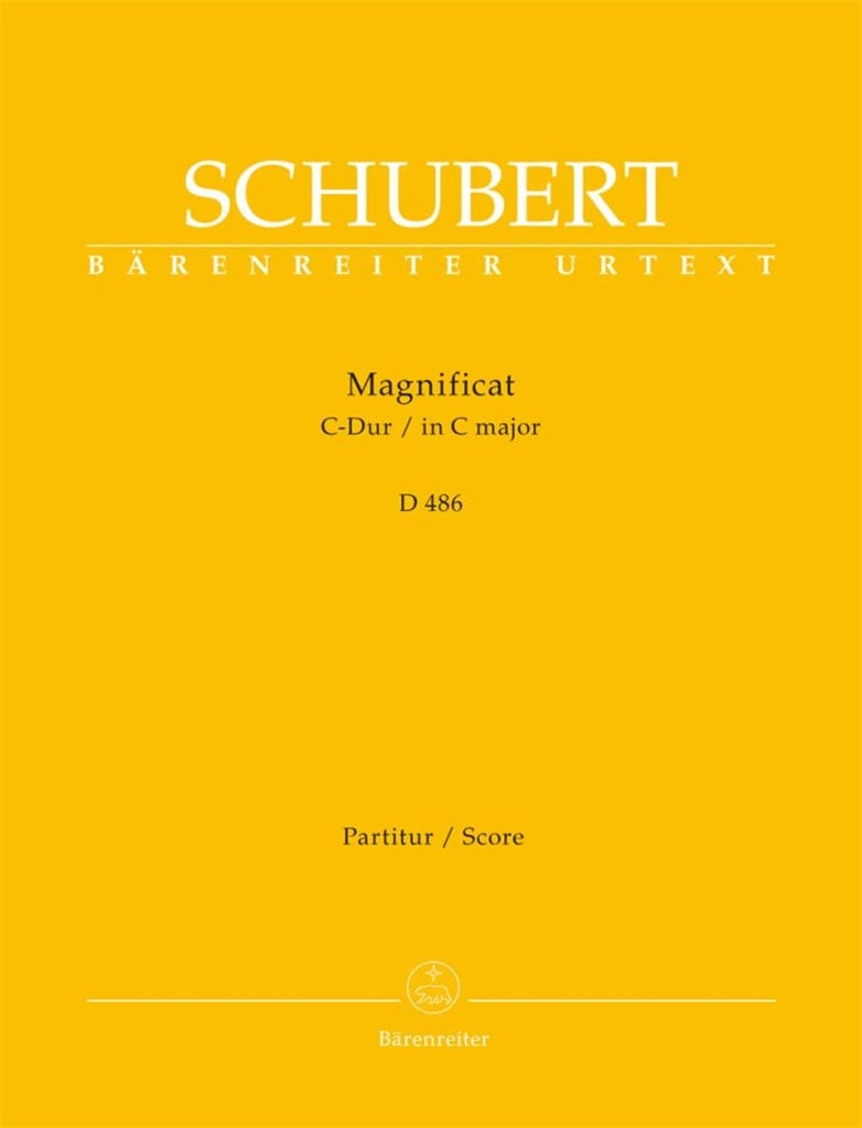 Magnificat C-dur D 486