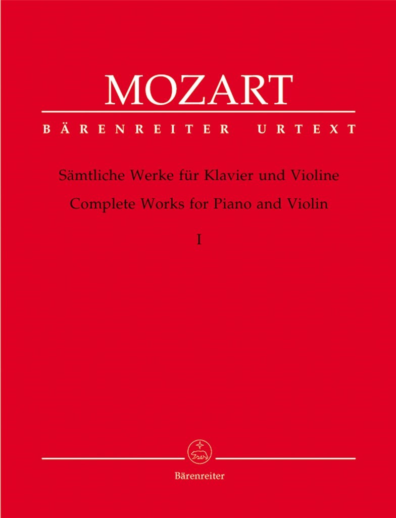 Complete Works for Piano and Violin Volume 1