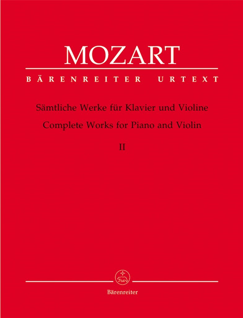 Complete Works for Piano and Violin Volume 2