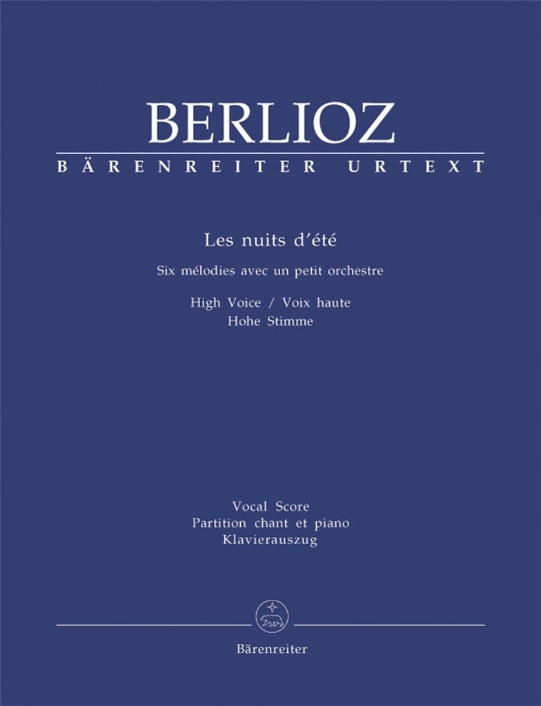 Les nuits d'été for Solo Voice and Orchestra