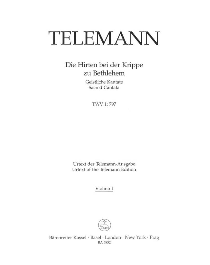 Die Hirten bei der Krippe zu Bethlehem