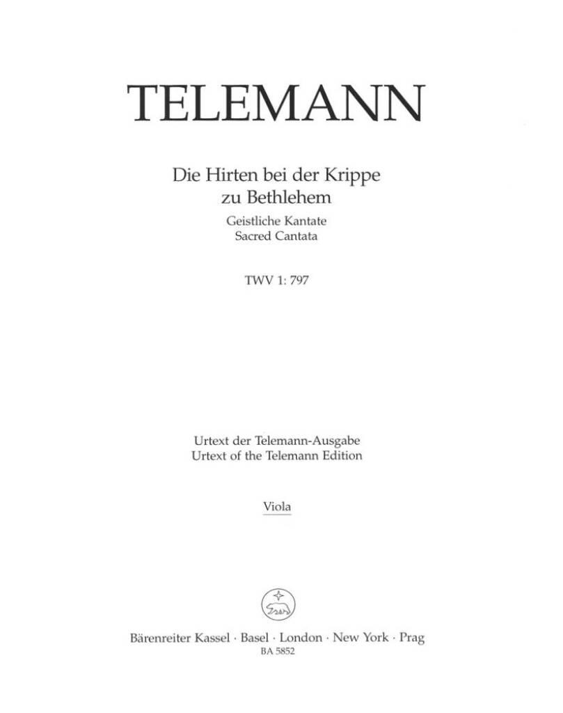 Die Hirten bei der Krippe zu Bethlehem