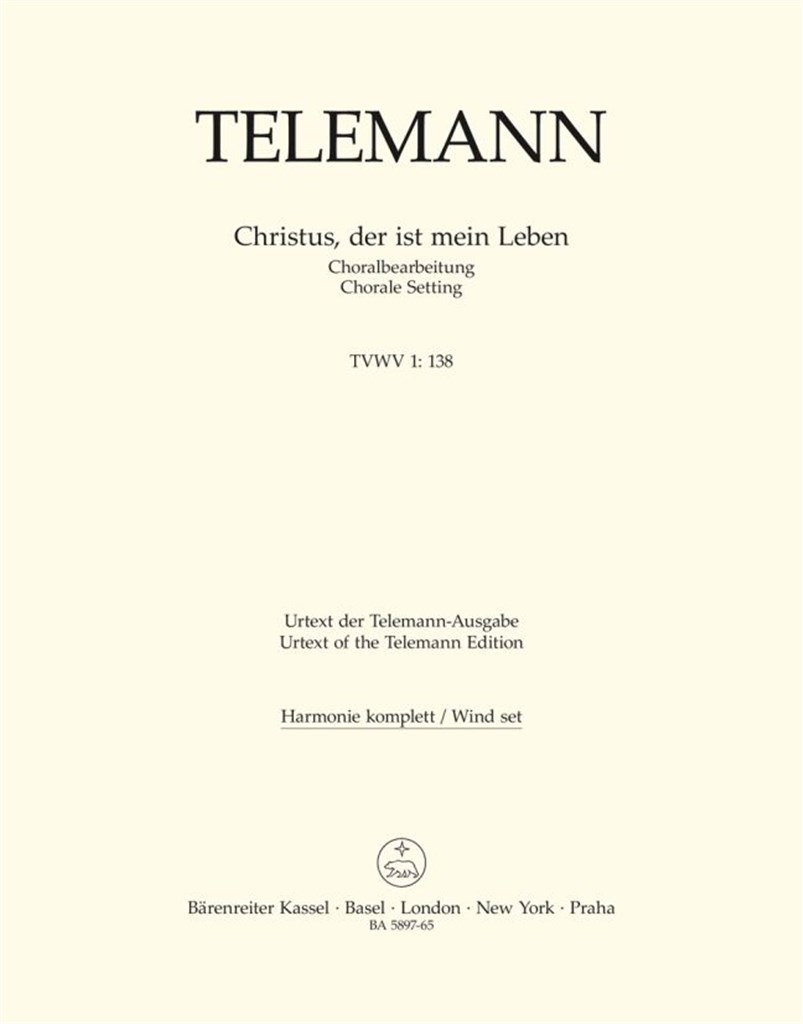 Christus, der ist mein Leben TVWV 1:138