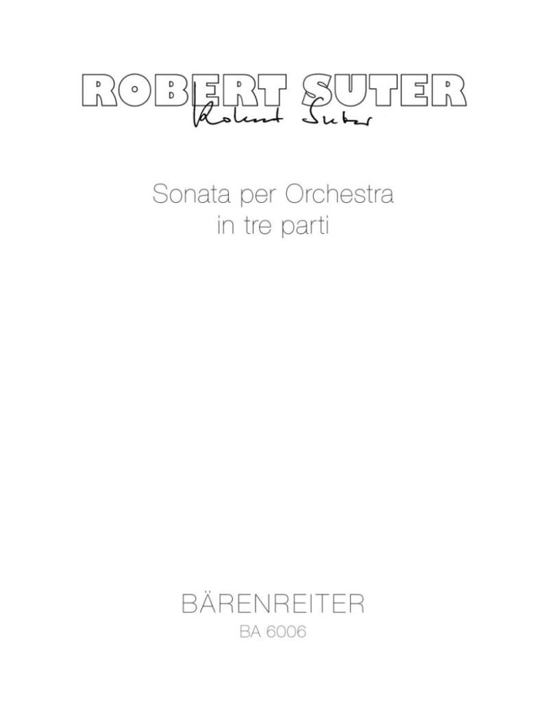 Sonata per orchestra in tre parti