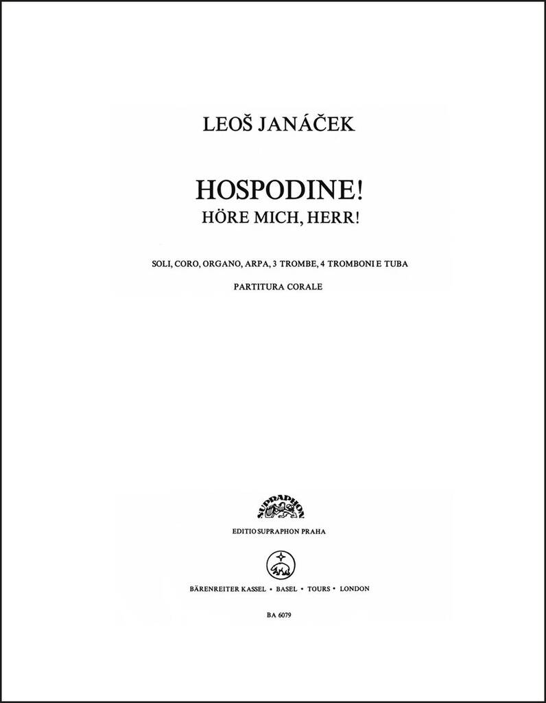 Hospodine - Hore mich,Herr (Kyrie)